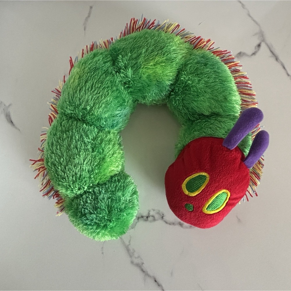 The World of Eric Carle Very Hungry Caterpillar Plush Neck Pillow Travel Kids